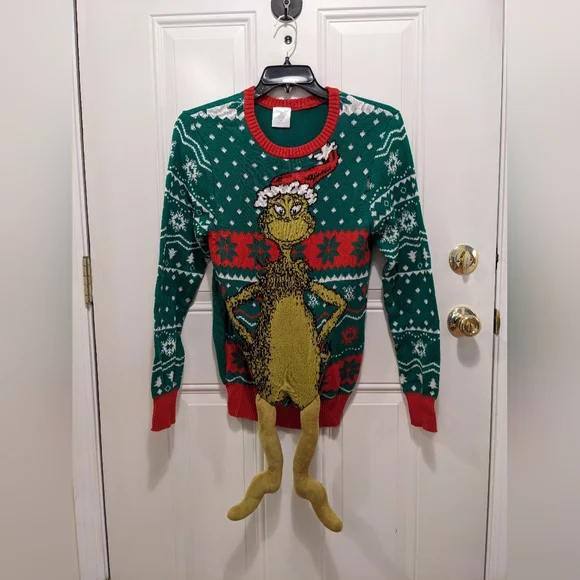 Grinch sweater 2025 with legs